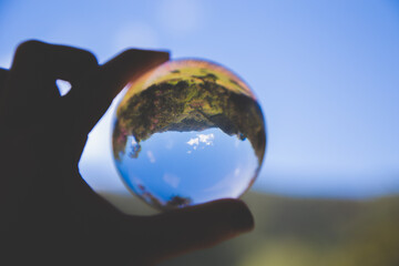 Paisagem dentro da bola de vidro © RenataMariadeOliv