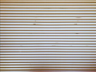 Obraz premium steel garage doors metal corrugated wall rusted shutter warehouse door loading dock