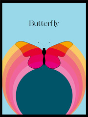 card butterfly