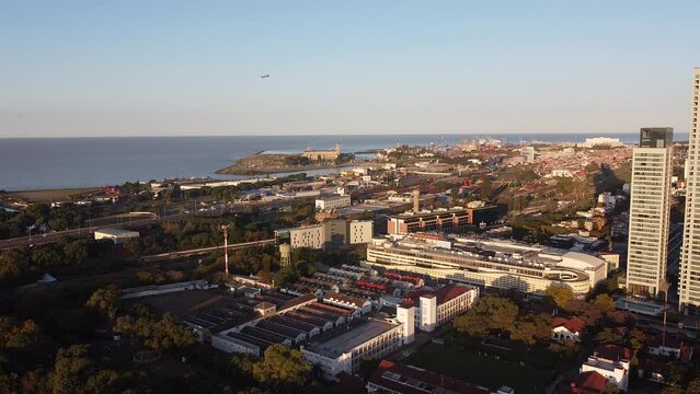 Drone Ciudad de buenos aires, Palermo, calidad 2.7k