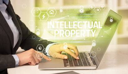 internet security and data protection concept