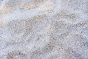 Fine beach sand in the summer sun