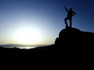 struggle for success, peak story and enthusiastic lifestyle