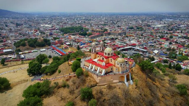 Pyramid of cholula, Puebla, M&eacute;xico 
