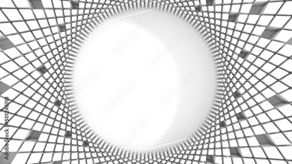 Canvas Prints geometry mosaic background. field for text. 3d render