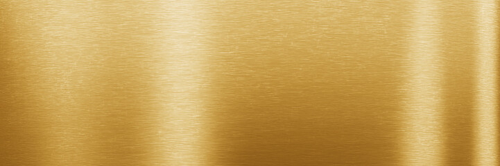 Gold metal background. Brushed metallic texture. 3d rendering