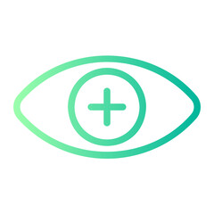 eye gradient icon