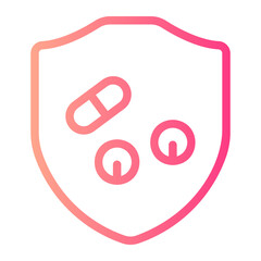 shield gradient icon
