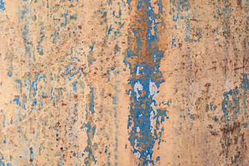Rust texture as metal plate background
