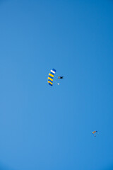 Skydiving over Melbourne CBD in St Kilda