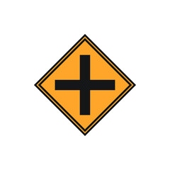 Fototapeta premium road sign vector for website symbol icon presentation 