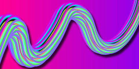Colorful abstract background. Dynamic effect. Futuristic technology style. abstract fluid shape illustration background design. color waves background. fluid poster. abstract flow. vibrant color.