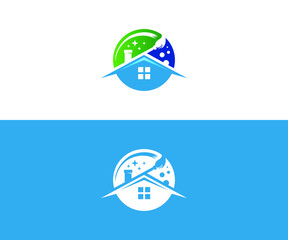 Home Clean Logo Design