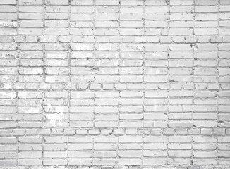 white brick wall