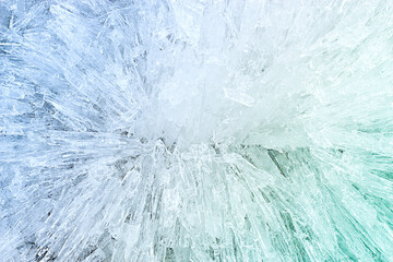 abstract blue background. Ice texture