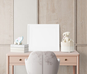 Nursery Frame Mockup - Kids Frame