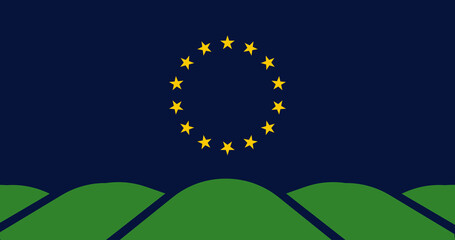 Flag Of Montpelier City Vermont