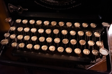 old typewriter