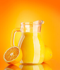 Fresh orange juice