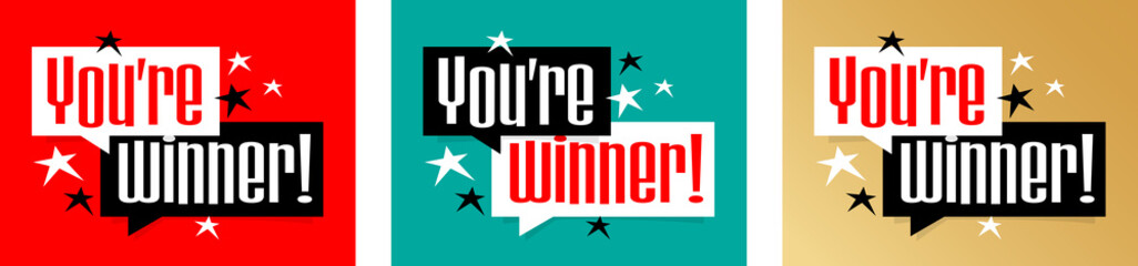 You are winner