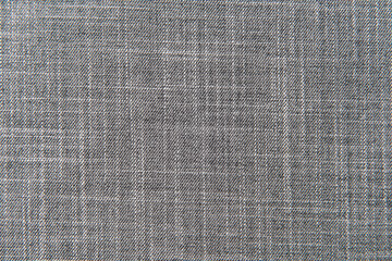 Fototapeta premium Gray fabric cloth element cotton material texture background
