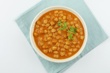 indian traditional food chhole/Punjabi Chhole Curry, Indian food