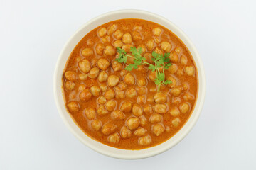 indian traditional food chhole/Punjabi Chhole Curry, Indian food