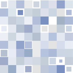 blue and white squares