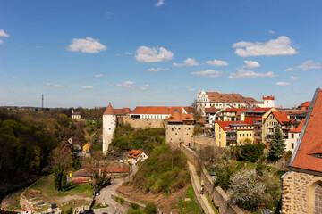 Fototapeta na wymiar View of the city of Bautzen in Saxony. Germany