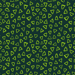 Vector Seamless Hand Drawn Scribble Pattern. Minimal Artistic Sketch Endless Print.