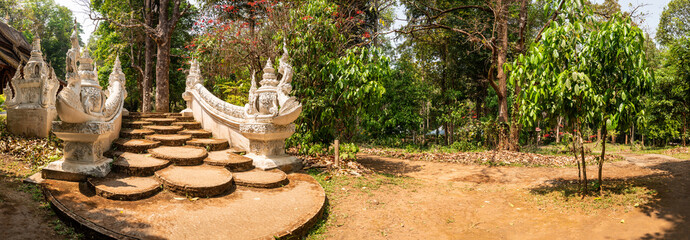 Panorama Landscape of Wat Luang Khun Win