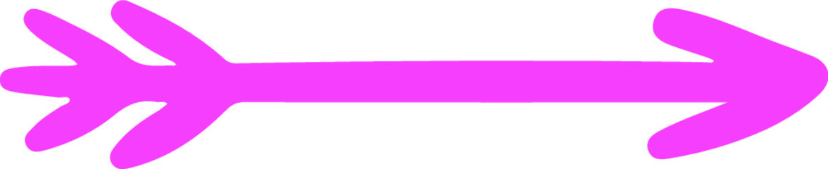 Abstract Colorful Shape Collection: Arrow