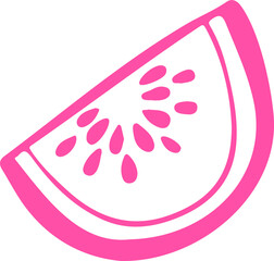 Abstract Vector Fruit Collection: Watermelon
