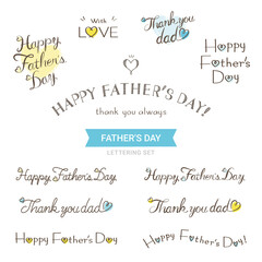 年中行事　父の日　ハート文字　セット