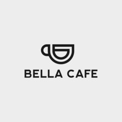 cup b logo or coffee logo