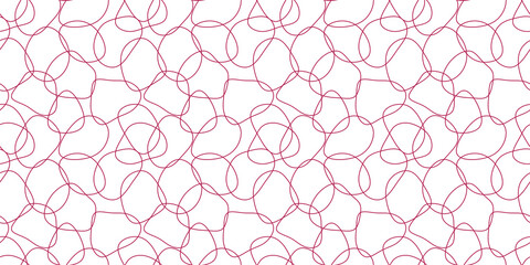 Random cute shapes background. Seamless pattern.Vector. かわいいランダムな形のパターン
