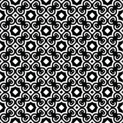 Vector monochrome pattern, Abstract texture for fabric print, card, table cloth, furniture, banner, cover, invitation, decoration, wrapping.seamless repeating pattern.Black and 
white color.