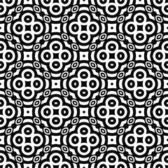 Vector monochrome pattern, Abstract texture for fabric print, card, table cloth, furniture, banner, cover, invitation, decoration, wrapping.seamless repeating pattern.Black and 
white color.