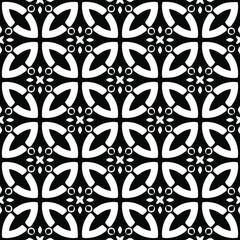 Vector monochrome pattern, Abstract texture for fabric print, card, table cloth, furniture, banner, cover, invitation, decoration, wrapping.seamless repeating pattern.Black and 
white color.