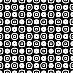 Vector monochrome pattern, Abstract texture for fabric print, card, table cloth, furniture, banner, cover, invitation, decoration, wrapping.seamless repeating pattern.Black and 
white color.