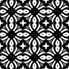 
Vector monochrome pattern, Abstract texture for fabric print, card, table cloth, furniture, banner, cover, invitation, decoration, wrapping.seamless repeating pattern.Black and 
white color.