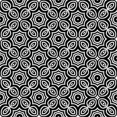 
Vector monochrome pattern, Abstract texture for fabric print, card, table cloth, furniture, banner, cover, invitation, decoration, wrapping.seamless repeating pattern.Black and 
white color.
