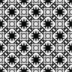 
Vector monochrome pattern, Abstract texture for fabric print, card, table cloth, furniture, banner, cover, invitation, decoration, wrapping.seamless repeating pattern.Black and 
white color.