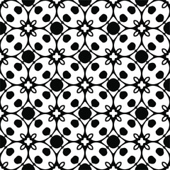 
Vector monochrome pattern, Abstract texture for fabric print, card, table cloth, furniture, banner, cover, invitation, decoration, wrapping.seamless repeating pattern.Black and 
white color.