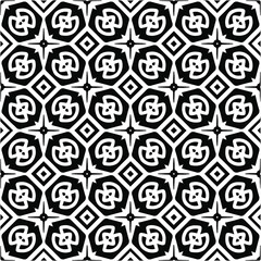 
Vector monochrome pattern, Abstract texture for fabric print, card, table cloth, furniture, banner, cover, invitation, decoration, wrapping.seamless repeating pattern.Black and 
white color.