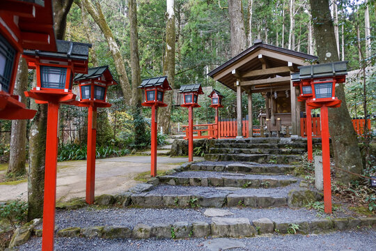 Kifune shrine in Kyoto, Japan