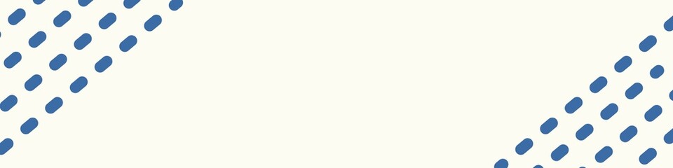 A rectangular frame with dotted line in corner