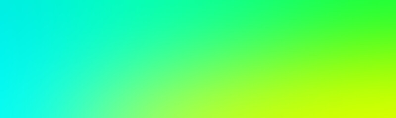 Wide gradient beautiful and attractive blurred background smooth transition bright turquoise. Design for presentation, paper, backdrop or wallpaper copy space for text sea green. Gradient.