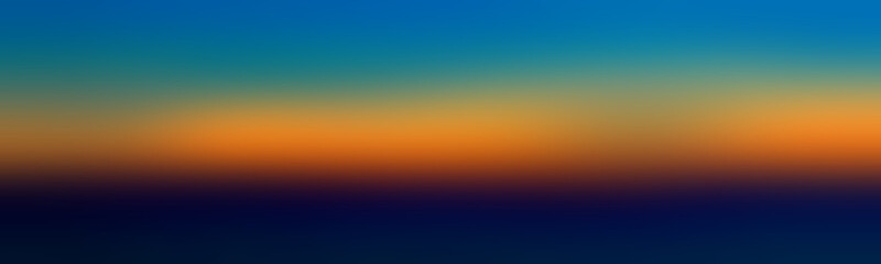 Obraz premium Wide used for product display background dark blue. Display montage bright blue. Plain grunge dreamy design.