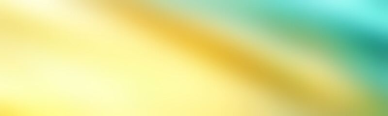 Wide abstract gradient background empty space used for design ad website wallpaper display product bright yellow. Gradient, classic and awesome blurred backdrop smooth transition light yellow. Banner.